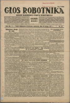 Głos Robotnika 1931, R. 12 nr 25
