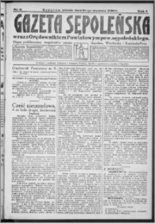 Gazeta Sępoleńska 1930, R. 4, nr 8