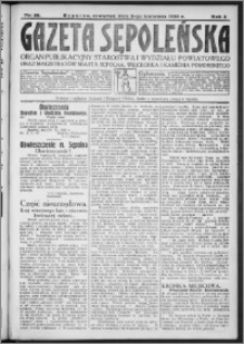 Gazeta Sępoleńska 1930, R. 4, nr 39
