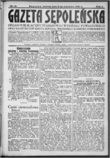 Gazeta Sępoleńska 1930, R. 4, nr 41
