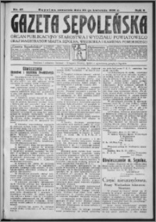 Gazeta Sępoleńska 1930, R. 4, nr 47