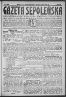 Gazeta Sępoleńska 1930, R. 4, nr 84
