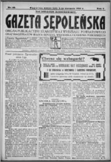Gazeta Sępoleńska 1930, R. 4, nr 88