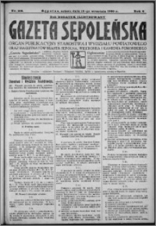 Gazeta Sępoleńska 1930, R. 4, nr 106