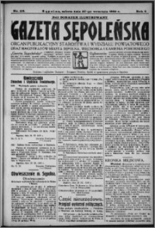 Gazeta Sępoleńska 1930, R. 4, nr 112