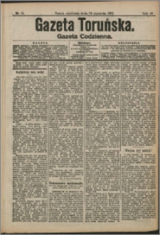 Gazeta Toruńska 1913, R. 49 nr 15 + dodatek