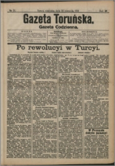 Gazeta Toruńska 1913, R. 49 nr 21 + dodatek