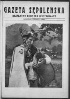 Gazeta Sępoleńska. Bezpłatny Dodatek Ilustrowany, 8 czerwca 1930 r.