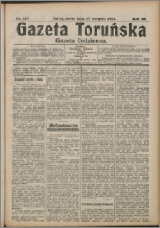 Gazeta Toruńska 1913, R. 49 nr 197 + dodatek