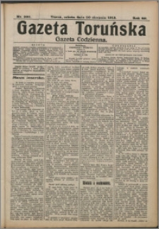 Gazeta Toruńska 1913, R. 49 nr 200 + dodatek