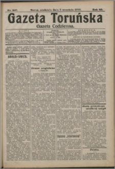 Gazeta Toruńska 1913, R. 49 nr 207 + dodatek