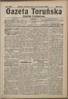 Gazeta Toruńska 1913, R. 49 nr 213 + dodatek