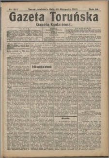 Gazeta Toruńska 1913, R. 49 nr 277 + dodatek