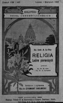 Religia ludów pierwotnych