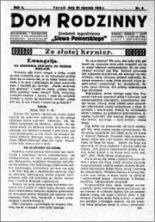 Dom Rodzinny : dodatek tygodniowy Słowa Pomorskiego, 1926.01.29 R. 2 nr 5