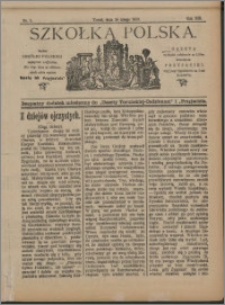 Szkółka Polska 1912 nr 3