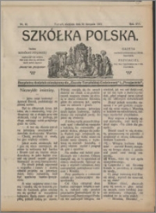 Szkółka Polska 1913 nr 16