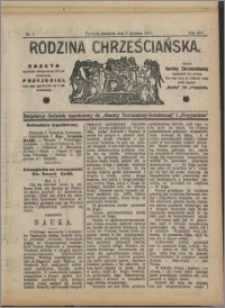 Rodzina Chrześciańska 1913 nr 1