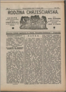 Rodzina Chrześciańska 1913 nr 15