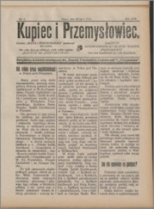 Kupiec i Przemysłowiec 1913 nr 4