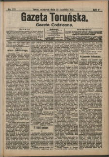 Gazeta Toruńska 1912, R. 48 nr 273