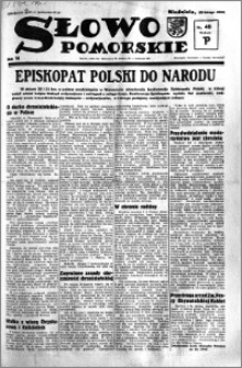 Słowo Pomorskie 1934.02.25 R.14 nr 45
