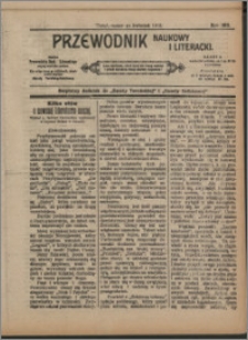 Przewodnik Naukowy i Literacki 1912, R. 13 numer na kwiecień