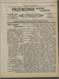 Przewodnik Naukowy i Literacki 1912, R. 13 numer na lipiec