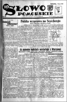Słowo Pomorskie 1934.07.07 R.14 nr 152
