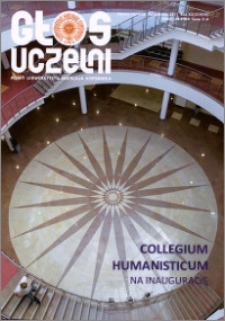 Głos Uczelni : pismo Uniwersytetu Mikołaja Kopernika R. 20=36 nr 10 (2011)