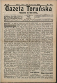 Gazeta Toruńska 1914, R. 50 nr 87