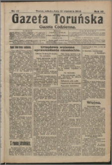 Gazeta Toruńska 1916, R. 52 nr 17