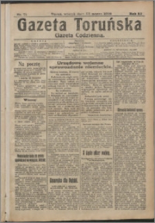 Gazeta Toruńska 1916, R. 52 nr 71