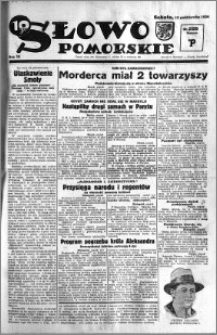Słowo Pomorskie 1934.10.13 R.14 nr 235