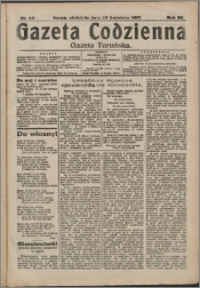 Gazeta Toruńska 1917, R. 53 nr 97