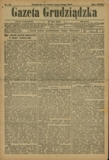 Gazeta Grudziądzka 1911.02.14 R.18 nr 19
