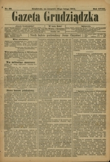 Gazeta Grudziądzka 1911.02.16 R.18 nr 20