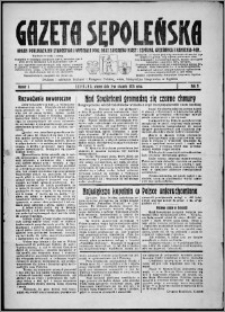Gazeta Sępoleńska 1935, R. 9, nr 1