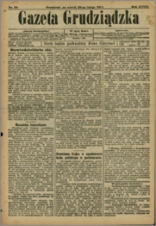 Gazeta Grudziądzka 1911.02.28 R.18 nr 25 + dodatek