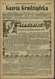 Gazeta Grudziądzka 1911.04.15 R.17 nr 45 + dodatek