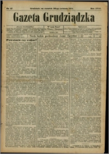 Gazeta Grudziądzka 1911.04.20 R.17 nr 47