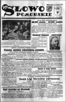 Słowo Pomorskie 1934.11.20 R.14 nr 266
