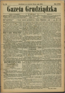 Gazeta Grudziądzka 1911.05.25 R.17 nr 62 + dodatek