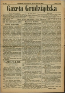 Gazeta Grudziądzka 1911.06.15 R.17 nr 71 + dodatek