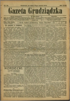 Gazeta Grudziądzka 1911.06.17 R.17 nr 72 + dodatek