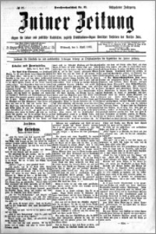 Zniner Zeitung 1905.04.05 R.18 nr 27