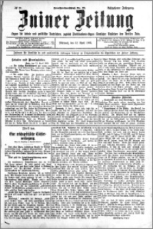 Zniner Zeitung 1905.04.12 R.18 nr 29