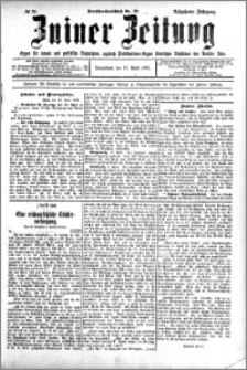 Zniner Zeitung 1905.04.15 R.18 nr 30