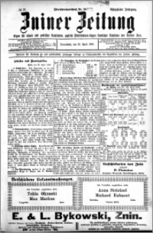 Zniner Zeitung 1905.04.29 R.18 nr 33