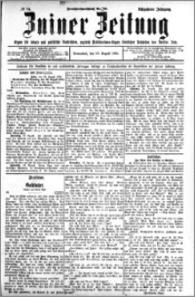 Zniner Zeitung 1905.08.19 R.18 nr 64